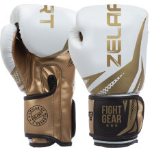 Боксерські рукавиці Зеларт BO-0866-WGD Білий з золотим
