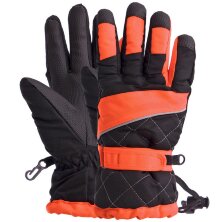 Перчатки горнолыжные теплые женские SP-Sport B-7133 оранжевый
