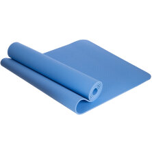 Коврик для фитнеса и йоги Yoga Mat 1x-слойный FI-4937 6mm голубой