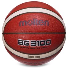 Мяч баскетбольный MOLTEN B6G3100 №5 PU оранжевый
