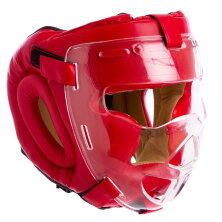 Шлем для единоборств ELS MA-0719 М-XL красный 