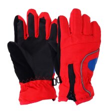 Перчатки горнолыжные теплые детские SP-Sport C-3258 красный