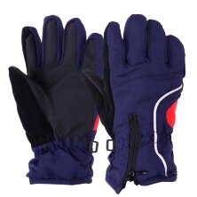 Перчатки горнолыжные теплые детские SP-Sport C-3258 темно-синий