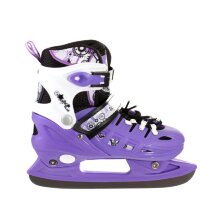 Ледовые  раздвижные коньки Scale Sport ICE фиолетовый