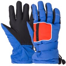 Перчатки горнолыжные теплые детские SP-Sport C-7706-1 синий-оранжевый