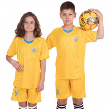 Форма футбольная детская CO-3573-Y УКРАИНА 2022