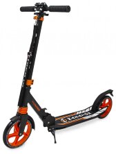 Самокат Scooter Maraton Pro черный-оранжевый