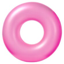 Надувной круг-тюбинг Intex 59262-1 Neon розовый