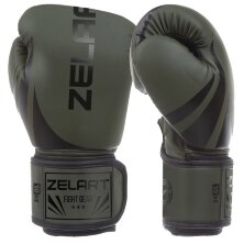 Боксерські рукавиці Зеларт BO-8352-BKW Хакі
