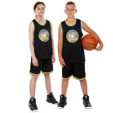 Форма баскетбольная подростковая NB-Sport NBA GOLDEN STATE WARRIORS 30 CURRY BA-9963