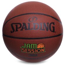 Мяч баскетбольный  SPALDING Jam Session Brick 83524Z №7 оранжевый
