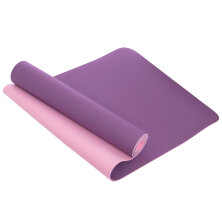 Коврик для фитнеса и йоги Yoga Mat 2x-слойный ZEL FI-3046 фиолетовый-розовый