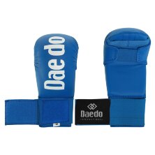 Накладки (перчатки) для карате PU Daedo-BL  KM600