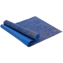 Коврик для йоги Джутовый (Yoga mat) SP-Sport FI-2441 синий