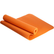Коврик для фитнеса и йоги Yoga Mat 1x-слойный FI-4937 6mm оранжевый