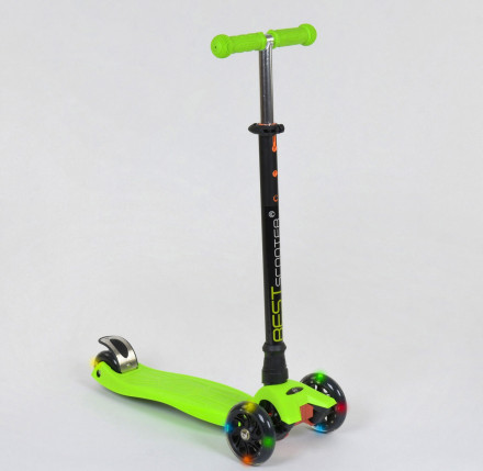 Самокат Scooter Maxi S466 салатовый
