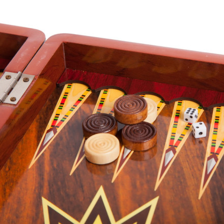 Набір настільних ігор 3 в 1 MDF 7788C шахи, шашки, нарди