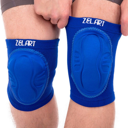 Наколінник для волейболу Zelart BC-1673 2 шт синій