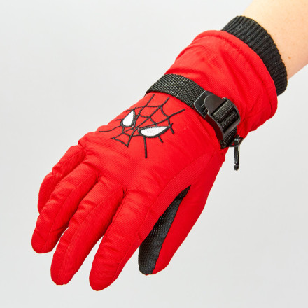 Рукавички гірськолижні теплі дитячі C-6572-R червоний