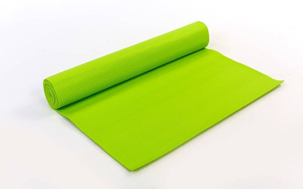  Коврик для фитнеса и йоги Yoga mat PVC 4мм FI-4986-10