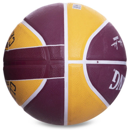 М&#39;яч баскетбольний SPALDING NBA Team CLEVELAND Cavaliers 83504Z №7 червоно-жовтий