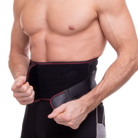 Пояс корсет із металевими вставками для підтримки хребта SIBOTE ST-7052