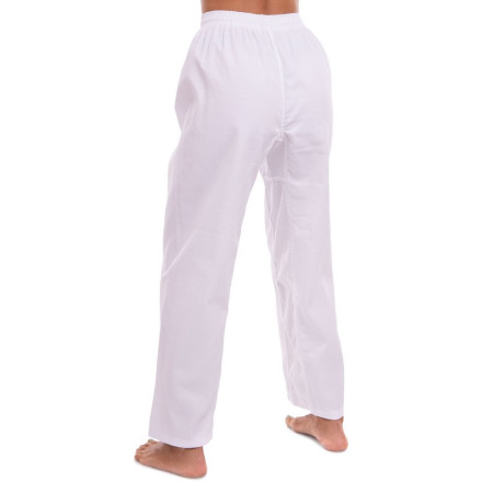 Кімоно для тхеквондо (добок) WTF MATSA MA-5467 120-160см білий-чорний