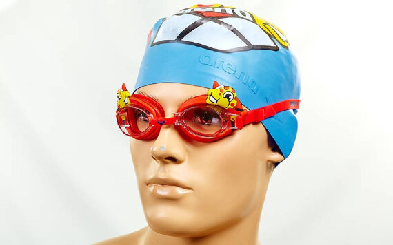 Набор для плавания детский: очки, шапочка Arena AR-92295-20 WORLD 