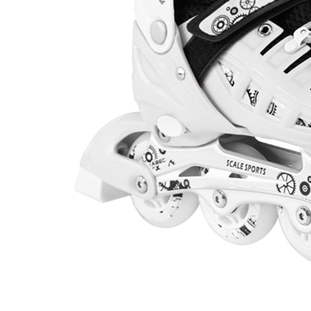 Роликові ковзани Scale Sport SC04 білий