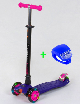 Самокат Scooter Maxi S466 фіолетовий