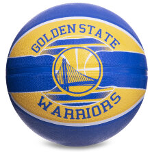 Мяч баскетбольный  SPALDING NBA Team GLDEN Warriors 83515Z №7 синий-желтый
