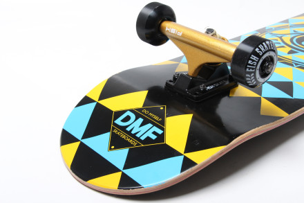  Скейтборд Original Fish Premium sk-415-2 DMF чорний-м&#39;ятний