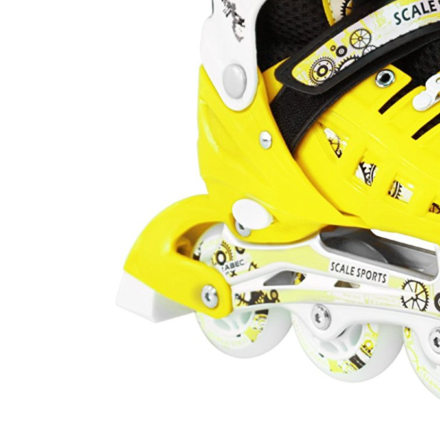 Роликові ковзани Scale Sport SC04 жовтий
