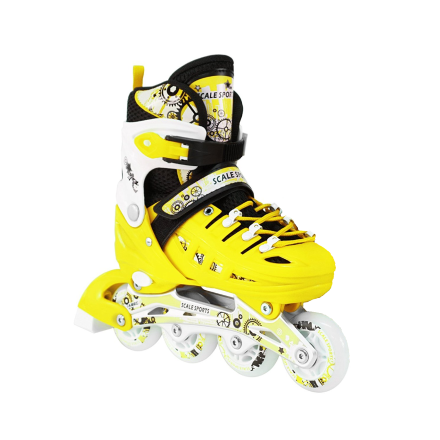 Роликові ковзани Scale Sport SC04 жовтий