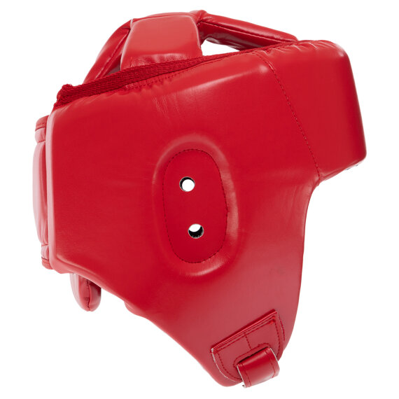 Шолом боксерський відкритий з посиленим захистом верхівки PU Зеларт  BO-8268-R
