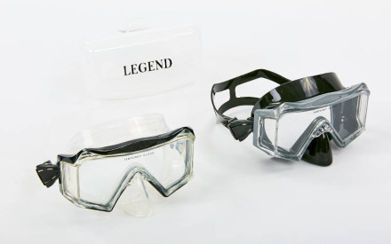 Маска для плавання Legend M312-SIL