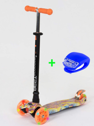 Самокат Scooter Maxi S779 Watercolor