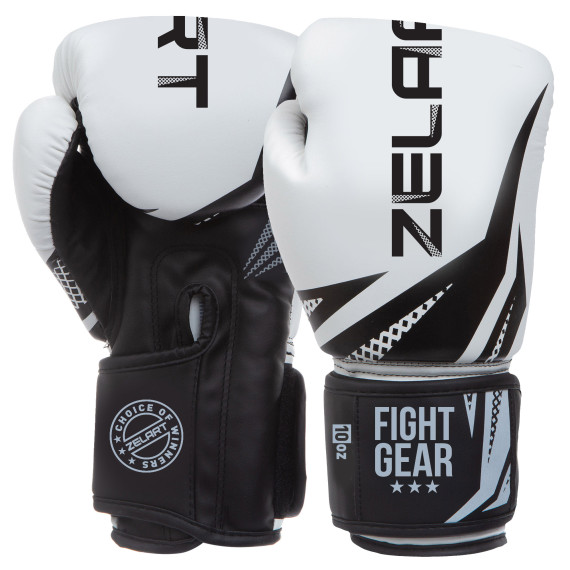 Боксерські рукавиці Зеларт BO-0866-BK Чорний