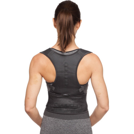 Корсет з магнітами для постави спини SP-Sport ST-2088 чорний