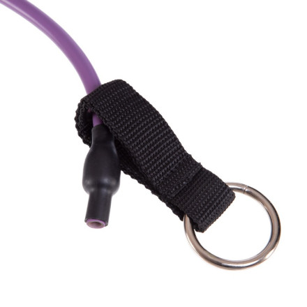 Еспандер трубчастий для фітнесу з кільцем DOUBLE CUBE DT-1002R-10LB 5,8х8,3x1200мм 4,5кг