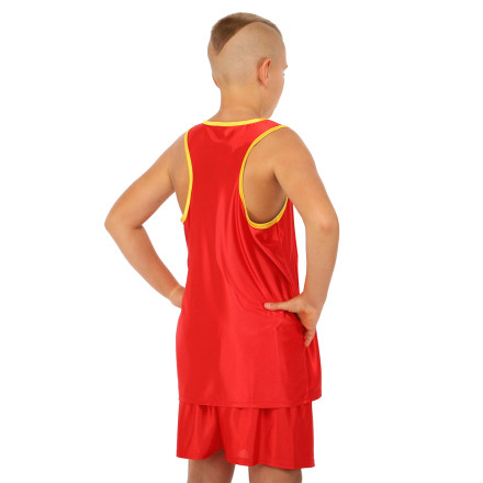 Форма боксерська дитяча майка та шорти UKRAINE CO-8942-R