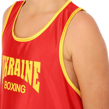 Форма боксерська дитяча майка та шорти UKRAINE CO-8942-R