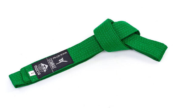 Пояс для кимоно Matsa зеленый MA-0040-G