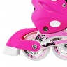 Роликовые коньки Scale Sport SC04 малиновый