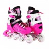 Роликовые коньки Scale Sport SC04 малиновый