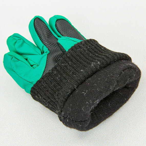 Перчатки горнолыжные теплые детские C-915-G зеленый