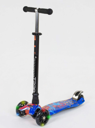 Самокат Scooter Maxi S779 Синий "779-1338"