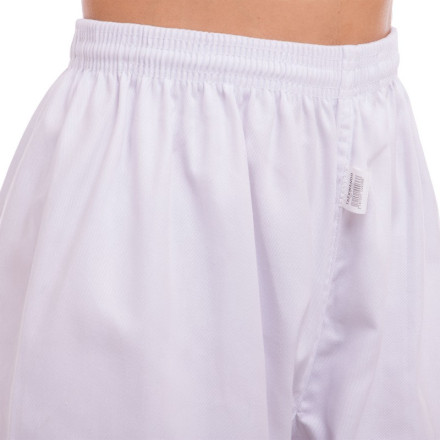 Кімоно для тхеквондо (добок) MATSA MA-0018 140-190см білий-чорний