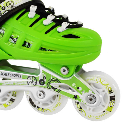 Роликові ковзани Scale Sport SC04 салатовий