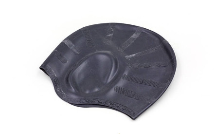 Шапочка для плавання з об&#39;ємними вушками PL-2608 кольори в асортименті